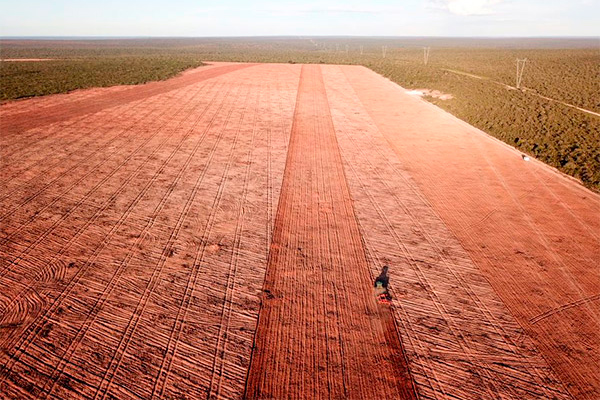 Fissure in Sandstone