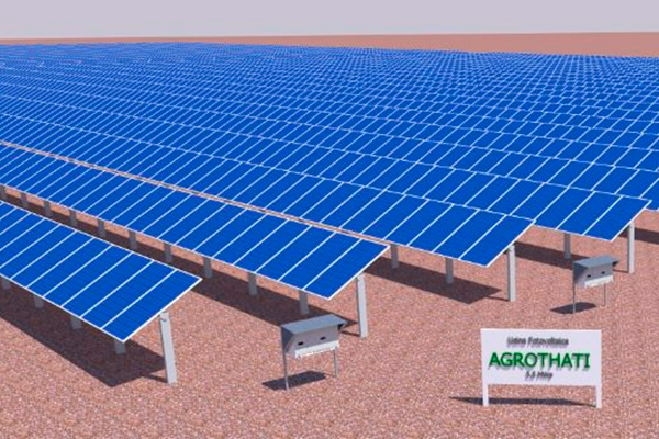 Fissure in Sandstone